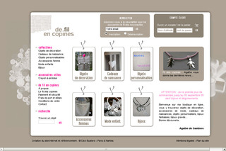 Aperçu visuel du site http://www.defilencopines.fr