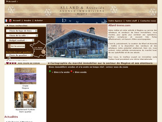 Aperçu visuel du site http://www.allard-immo.com