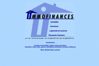 Immofinances (Muraz, Suisse) - Courtage en immobilier sur Immofinances.ch