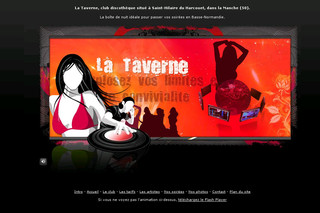 Aperçu visuel du site http://www.lataverne-club.fr/