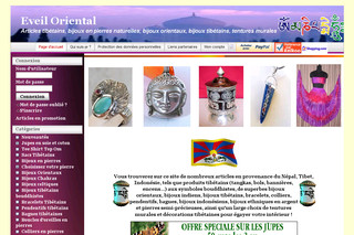 Eveil Oriental - Articles tibètains, bijoux en argent, tentures murales | Free-bouddha.fr