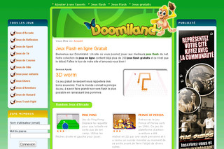 Jeux en flash gratuits sur Doomiland.com