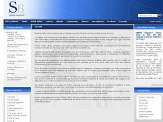Aperçu visuel du site http://www.simonassocies.com/