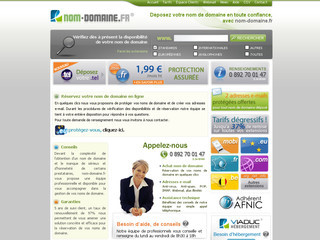 Aperçu visuel du site http://www.nom-domaine.fr