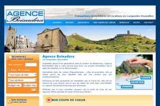 Aperçu visuel du site http://www.boixadera.fr