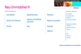 Aperçu visuel du site http://www.rey-immobilier.fr