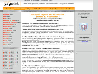 Yagoort.org - Annuaire Yagoort pour le Webmaster