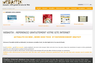 Webastik.com : Référencez gratuitement votre site Internet
