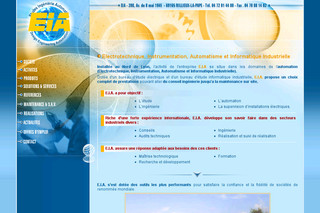 Aperçu visuel du site http://www.eia-automatismes.com