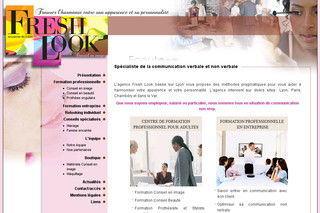Aperçu visuel du site http://www.freshlook-formations.com