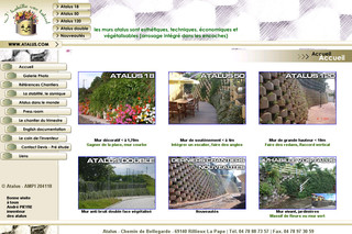 Aperçu visuel du site http://www.atalus.fr