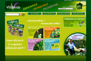 Aperçu visuel du site http://www.villaverde.fr