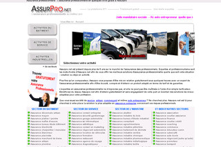 Assurance professionnelle Assurpro.net