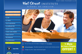 Cours d'anglais avec Wallstreetinstitute.fr Cours d'anglais avec Wallstreetinstitute.fr