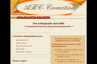 Service de correction orthographique - Abc-correction.fr Service de correction orthographique - Abc-correction.fr