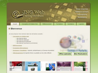Aperçu visuel du site http://jng-web.com