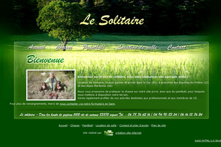 Aperçu visuel du site http://www.domaine-solitaire.com/
