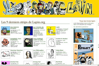 Aperçu visuel du site http://www.lapin.org/