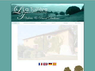 Aperçu visuel du site http://www.a-latuiliere-chambres-hotes.com