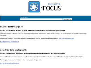 Aperçu visuel du site http://ifocus.fr/annuaire/