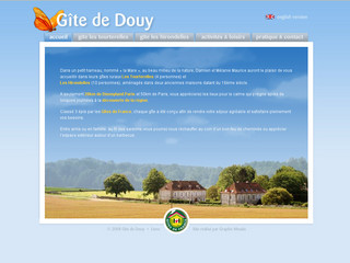 Aperçu visuel du site http://gitededouy.com