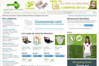 Greenzer.fr - Le portail de l'éco-consommation Greenzer.fr - Le portail de l'éco-consommation