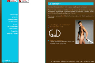 Aperçu visuel du site http://www.getd.fr