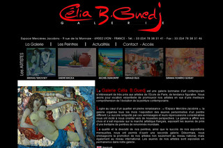 Aperçu visuel du site http://www.celiabguedj.com