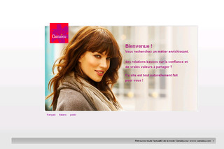 Aperçu visuel du site http://job.camaieu.com/ Aperçu visuel du site http://job.camaieu.com/