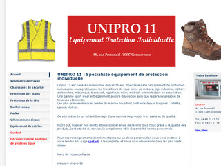 Vêtements de travail avec Unipro11-carcassonne.fr
