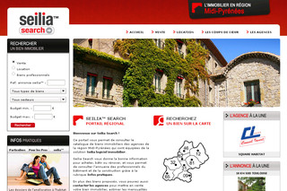 Aperçu visuel du site http://www.toulouse-immobilier.fr 