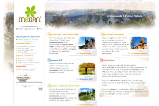 Aperçu visuel du site http://www.maorn.fr