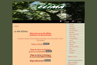 Le site d'Elima Professeur de danse africaine - Elimadm.com Le site d'Elima Professeur de danse africaine - Elimadm.com