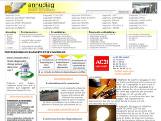 Aperçu visuel du site http://www.annuaire-du-diagnostic-immobilier.fr/