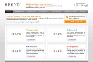 Solution web pour entreprise - Hegyd.com