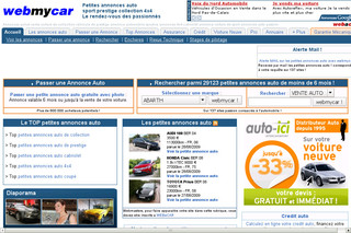 Webmycar.com - Petites annonces auto