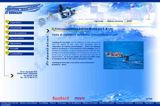 Aperçu visuel du site http://www.port-saint-germain.com