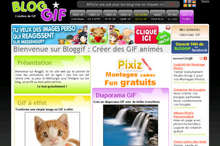 Bloggif - Création de GIF animés personnalisés