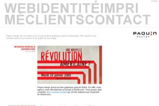 Paquin design - Agence de communication graphique - Paquindesign.com