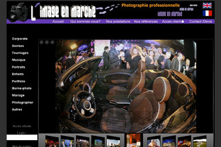 Aperçu visuel du site http://www.imageenmarche.fr/
