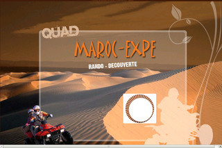 Aperçu visuel du site http://www.maroc-expe.com/