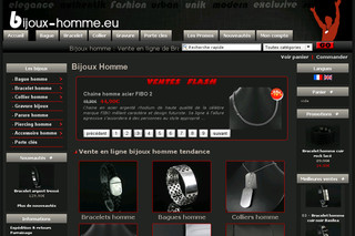 Aperçu visuel du site http://www.bijoux-pour-homme.eu