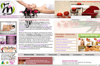 Aperçu visuel du site http://www.massage-zen-therapie.com/