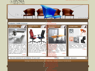 Aperçu visuel du site http://www.epoxia.com