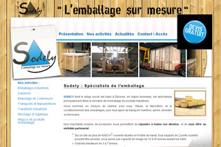 Production d'emballages industiels à Décines (69) - Sodely.com