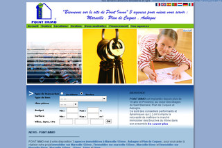 Aperçu visuel du site http://www.pointimmo.fr