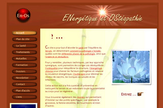 Aperçu visuel du site http://www.en-os.com