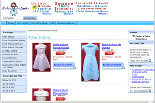 Robes Enfants - Robes et accessoires de mode pour enfants - Robesenfants.fr