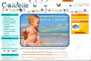 Calinelle, couches lavables, écharpes de portage, soins bio Calinelle, couches lavables, écharpes de portage, soins bio