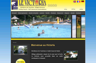 Aperçu visuel du site http://www.le-victoria.fr